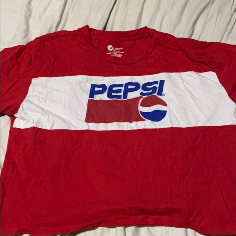 PEPSI cropped t-shirt (used)